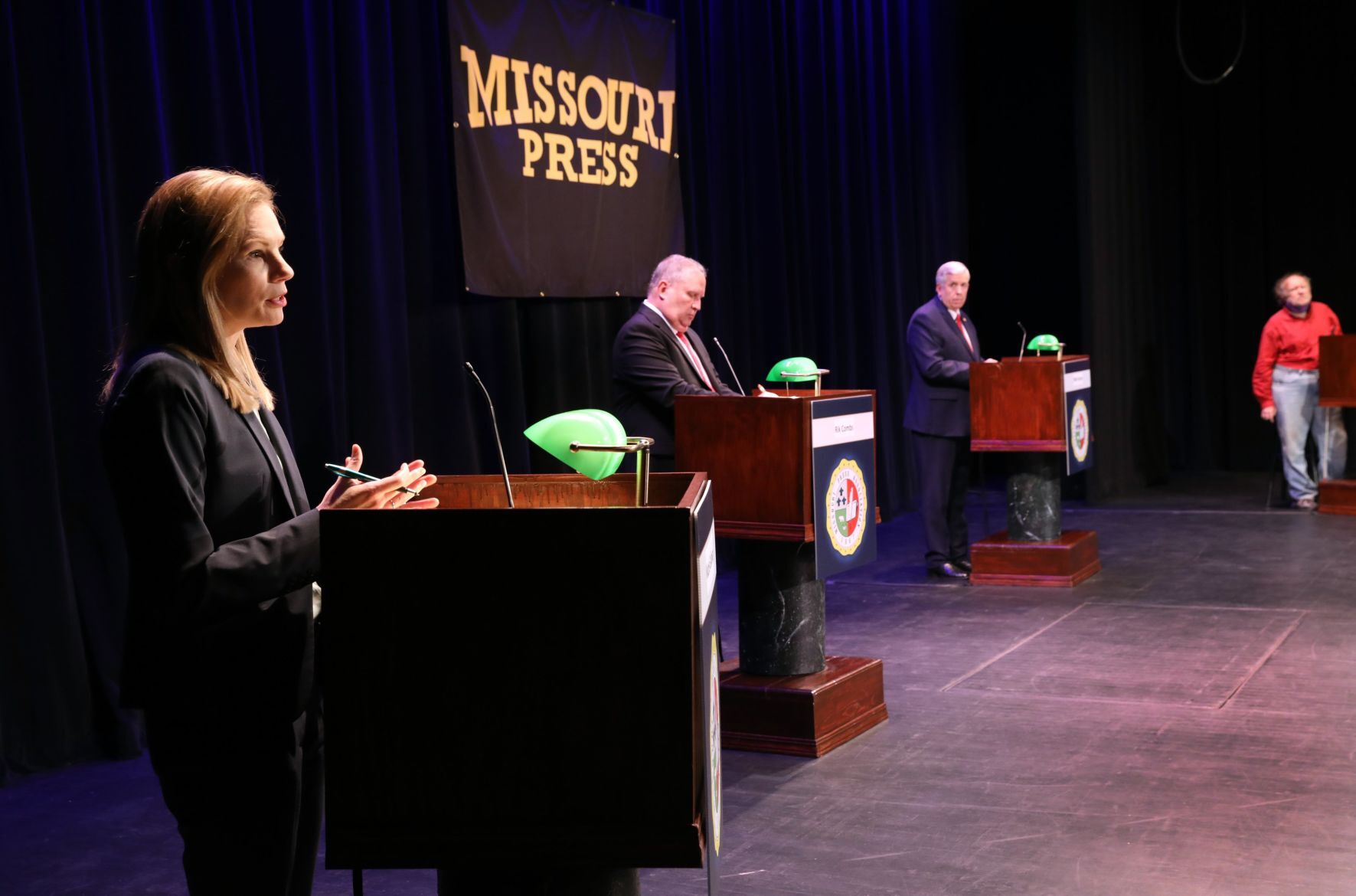 Candidates for Missouri governor debate in Columbia